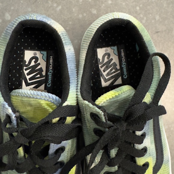 VANS Blotched Comfycush Old Skool Shoes - Picture 6 of 14